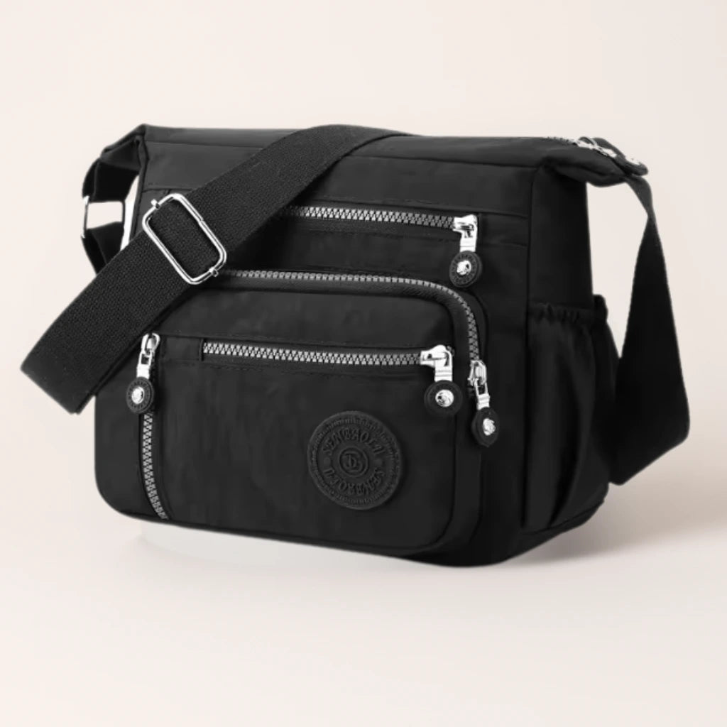 UrbanNylon™ – Women's Versatile Shoulder Bag with Smart Storage