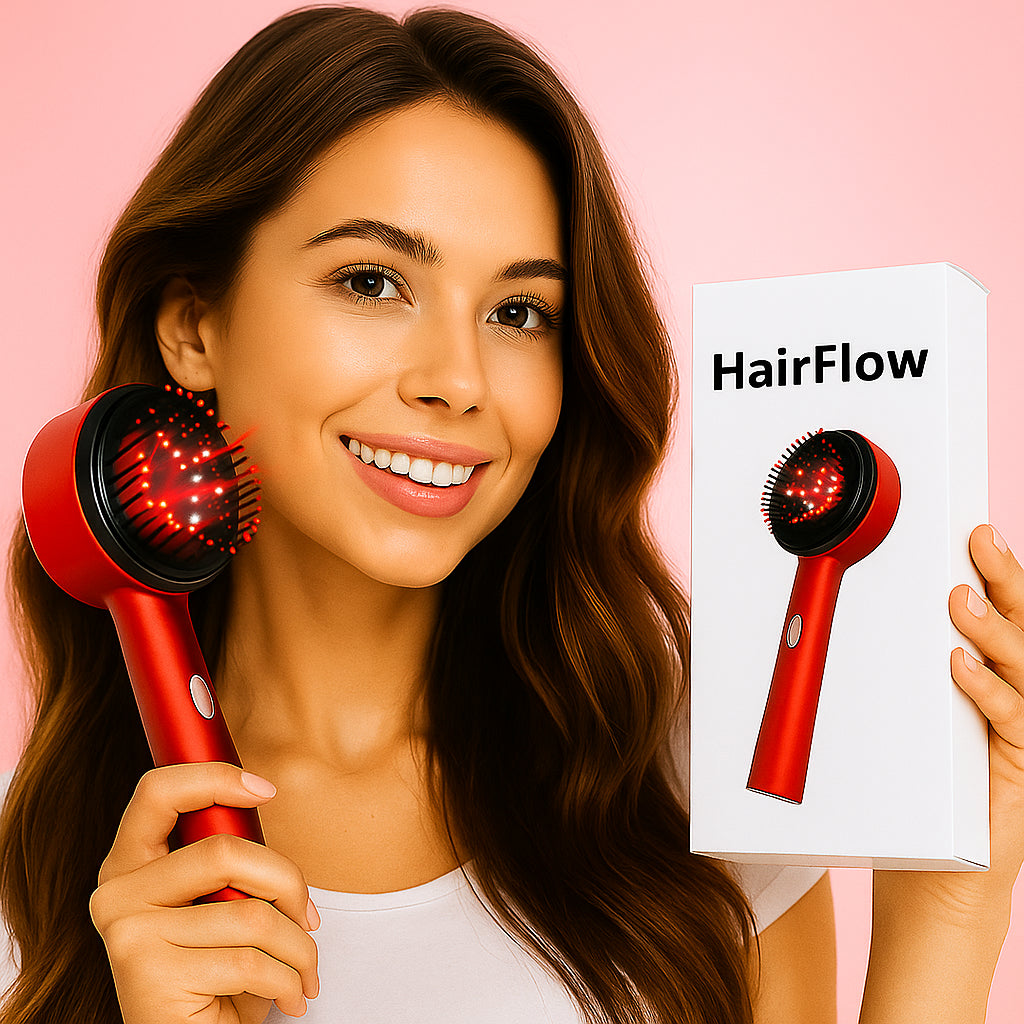 HairFlow™: Elektrisches Kopfhautmassagegerät